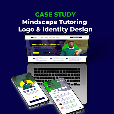 Logo Case Study for Mindscape Tutoring branding graphic design logo ui ux