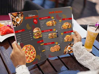 Menu Planning Book Design 3d animation branding graphic design motion graphics ui