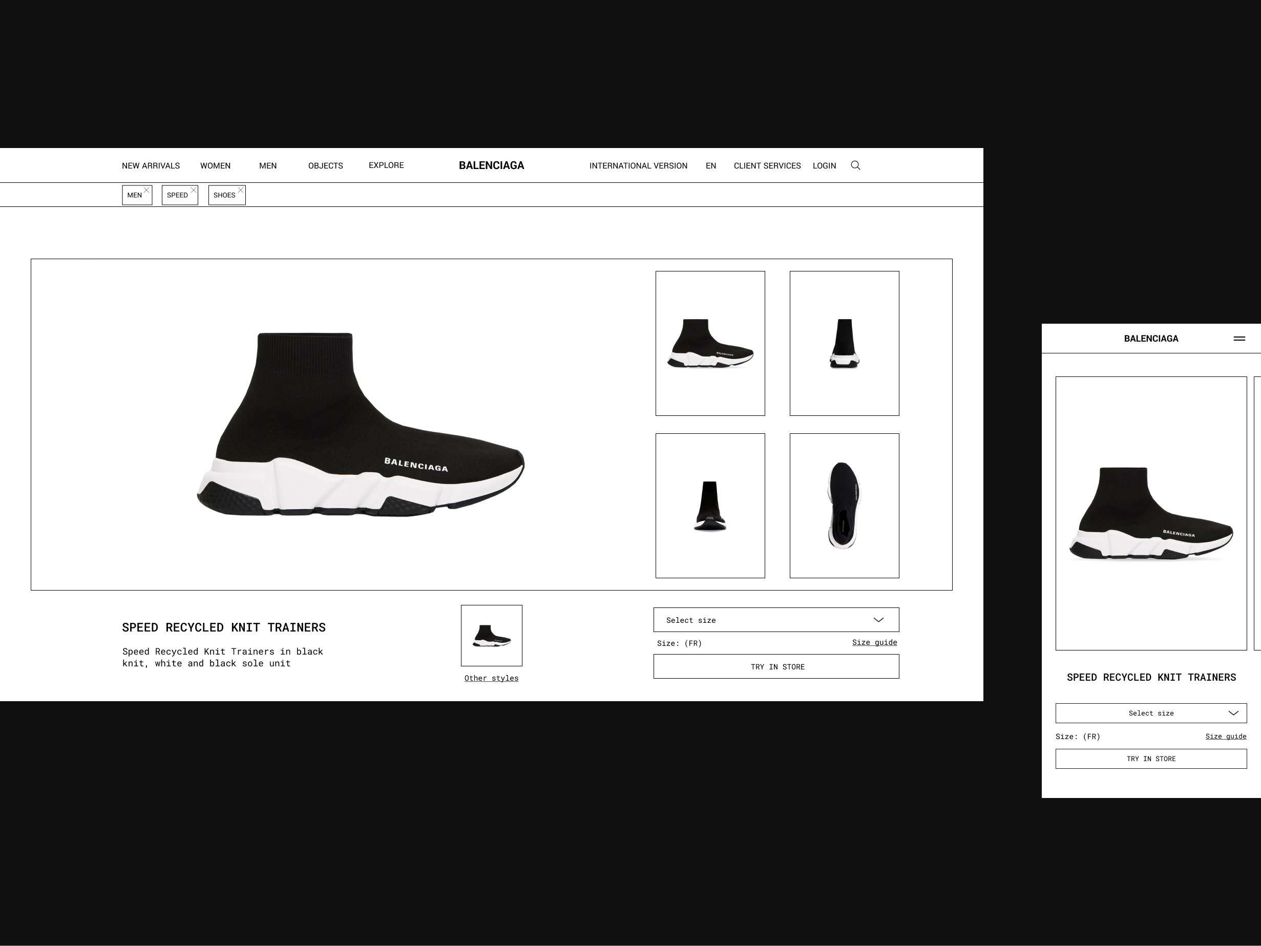 Example of Minimalist And Intuitive UI UX Design