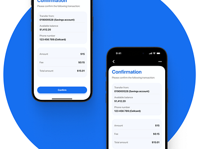 Design of a payment confirmation card design design ios app design mobile app design ui ux