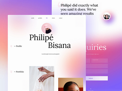 Portfolio Website branding figma graphic design illustration motion graphics ui ux