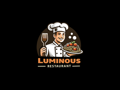 Restaurant logo design 3d animation branding graphic design logo motion graphics restaurant logo restaurant logo design ui
