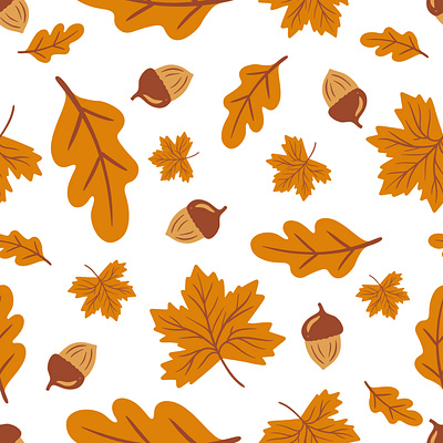autumn leaves pattern autunm leaves pattern