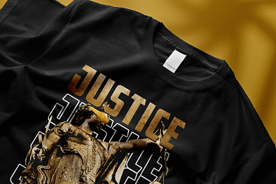 Justice Streetwear Design | Justice T-shirt illustration
