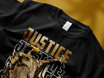 Justice Streetwear Design | Justice T-shirt illustration