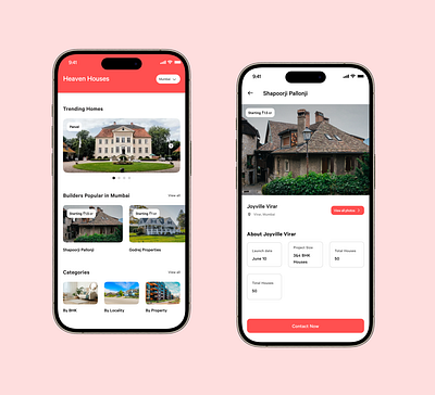 House Search App UI 3d animation branding graphic design logo ui