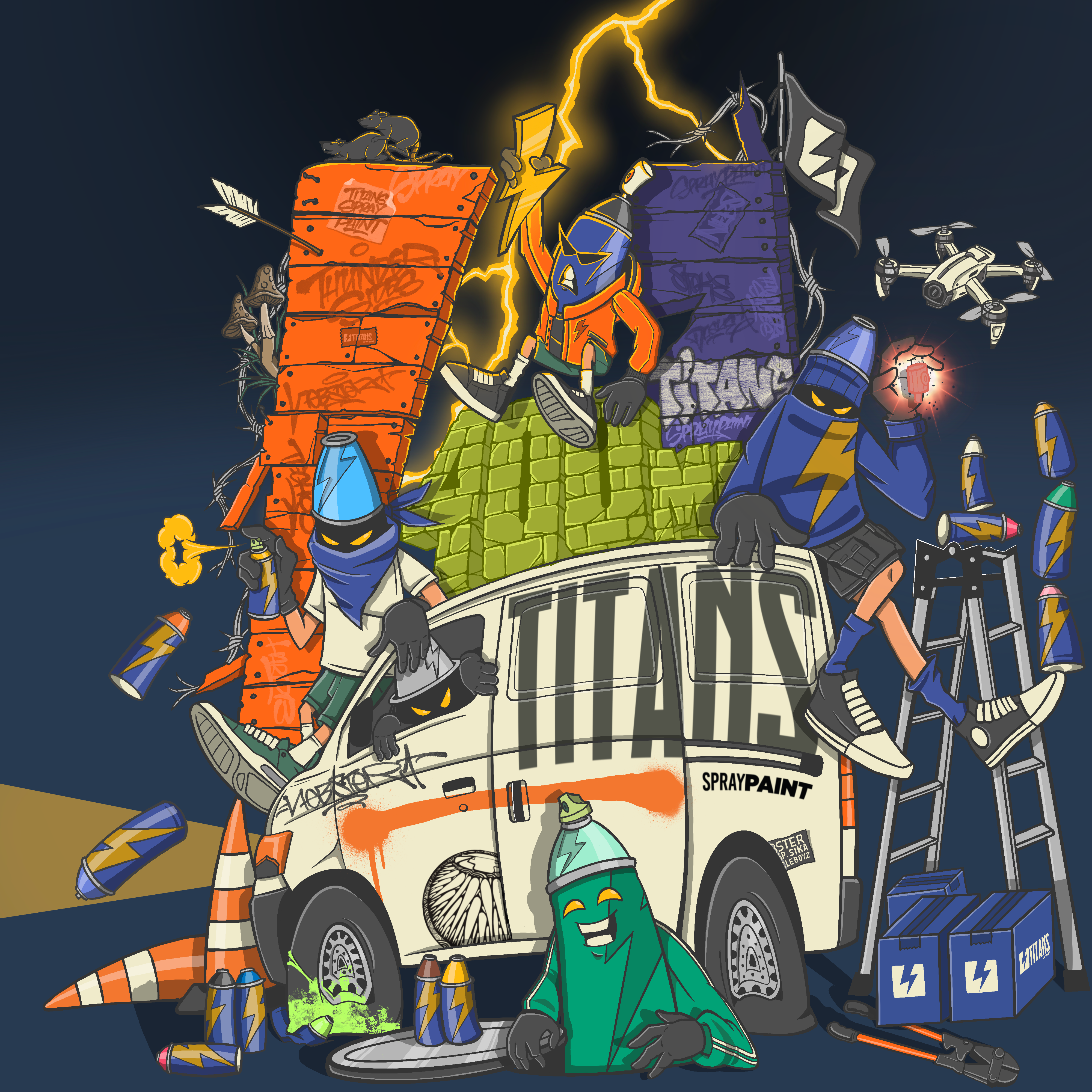 Example of Custom Graffiti Design