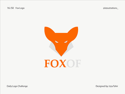 Fox Logo dailylogochallenge fox logo graphic design logo logo design