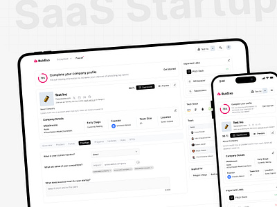 Saas Startup Company Profile Dashboard company concept creative dashboard design agency design studio figma inspiration morhover saas product startups ui ui design ui trends uiux ux design ux designer visual designer web design