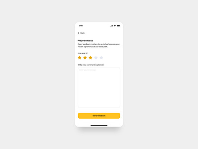 feedback form ui components dailyuichallenge design feedbackpage formsui ui ux