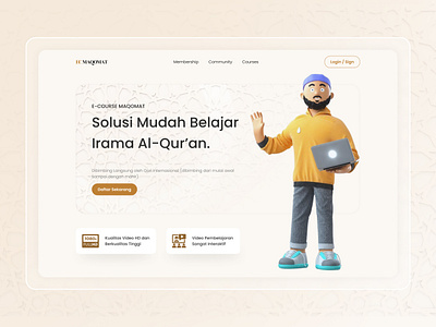 Maqomat e-learning learning ui ui design uiux uiux design ux ux design web design web learning web learning design website website learning