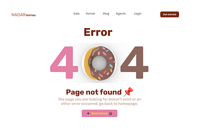 #DailyUI008 - 404 Page Design graphic design ui