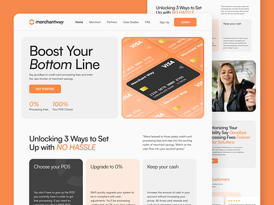 Merchant way Homepage Re-Design adobe xd app design branding business dashboard design figma finance footer header homepage illustrator landing page mobile app photoshop saas ui ux design web design website
