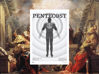 Pentecost animation blackandwhite bw elegant graphic design illustration luxury motion graphics pentecost typography