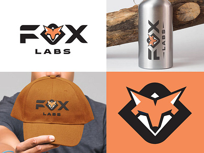 Fox Labs Identity Concept branding emblem firearms fox graphic design icon identity illustration lettering logo logo design logodesign logos military pepperspray police sports tactical typography wordmark