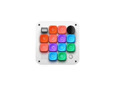 Figma keyboard iOS widget design application buttons clean clean ui design design tools figma graphic design illustration keyboard keys minimal mobile realistic shortcuts tools ui ux widget widgets