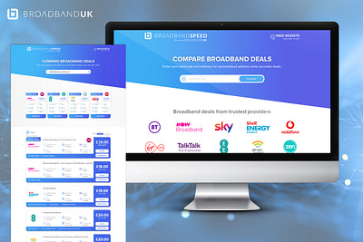 Broadband UK - Web design design graphic design responsive design sodewe ui web design