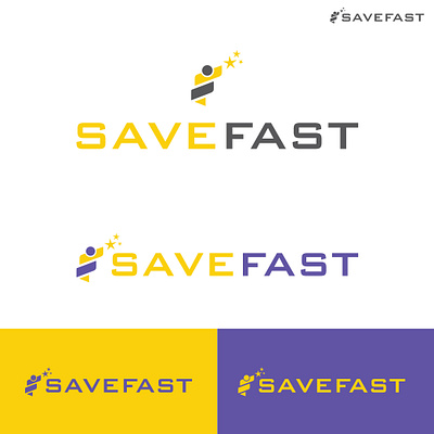 Logo for Savefast Global branding graphic design learning logo training institute