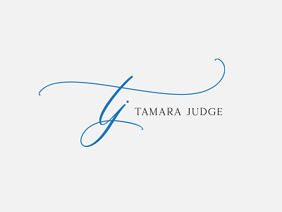 Tamara Judge branding graphic design logo