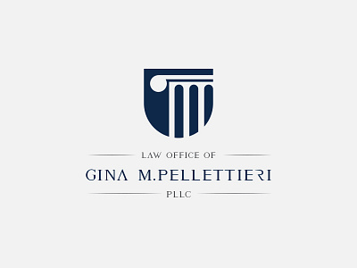 Law Office Gina branding graphic design logo