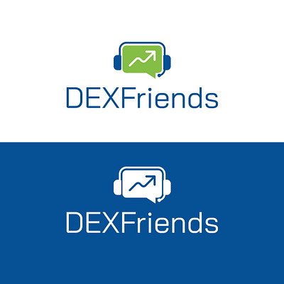 DEXFriends Logo branding graphic design logo