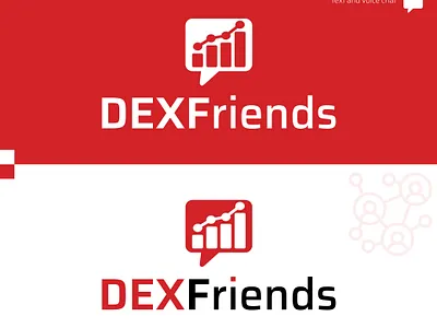 DEXFriends Logo branding graphic design logo