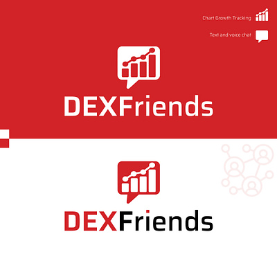 DEXFriends Logo branding graphic design logo