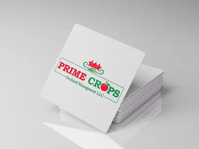 PrimeCrop Logo. branding graphic design logo