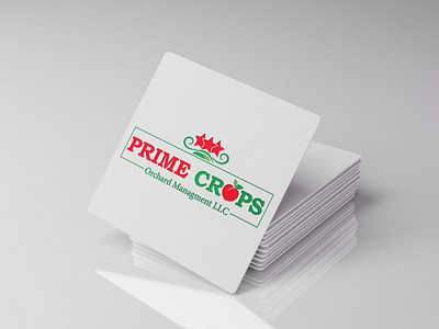 PrimeCrop Logo. branding graphic design logo