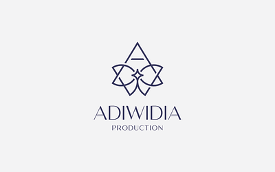 Adiwidia Production branding design logo minimal