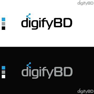 DigifyBD Logo branding graphic design logo