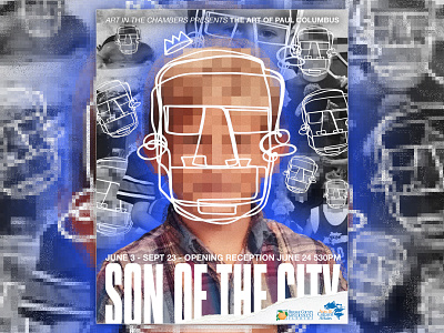 Son Of The City - The Art of Paul Columbus art artist branding design florida flyer graphic design graphic designer identity illustration james lano logo orlando paul columbus poster