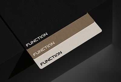 Function Blank Cards blank cards brand branding cards graphic design identity logo logo design merch print visual identity