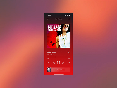 DailyUI9 - Music Player dailyui figma ui ux