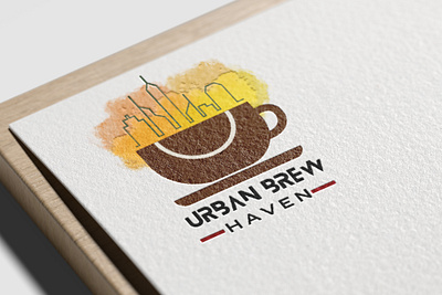 Urban Brew Haven - Brand Identity branding graphic design