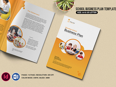 School Business Plan Brochure admission admission open business plan collage brochure education brochure education plan indesign templatet international school kids school kindergarten flyers ms word school admission brochure school brochure school business school business plan school plan student study teacher university brochure