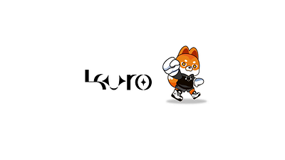 Kuro Logo Animation animation animation mascot branding character animation intro logo kuro logo animation logo animation logo mascot mascot mascot animation mascot logo motion graphics motiongrafis motiongraphics
