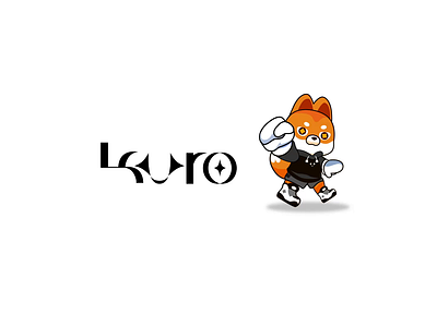 Kuro Logo Animation animation animation mascot branding character animation intro logo kuro logo animation logo animation logo mascot mascot mascot animation mascot logo motion graphics motiongrafis motiongraphics
