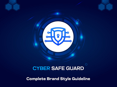 Brand Style Guide | Cyber Security Logo | Business Logo brand book brand identity brand kit brand style guide branding business logo corporate identity creative logo design cyber security logo digital graphic design guideline logodesigner minimalist logo modern cyber security logo modern logo technology visual identity