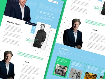 Personal Website for a Keynote Speaker app branding design graphic design illustration typography ui ux
