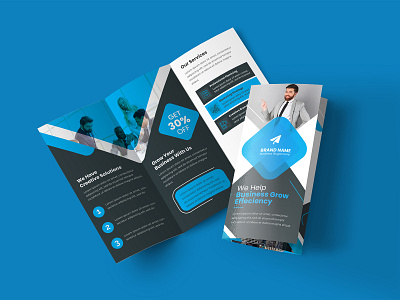 Business Trifold Brochure customizable