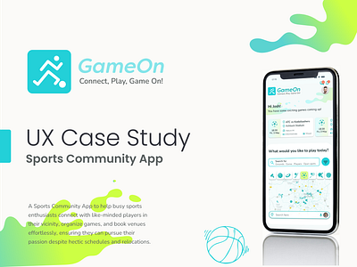 UX Case Study | Sports Community App adobe illustrator app design figma mobile design ui design ux case study