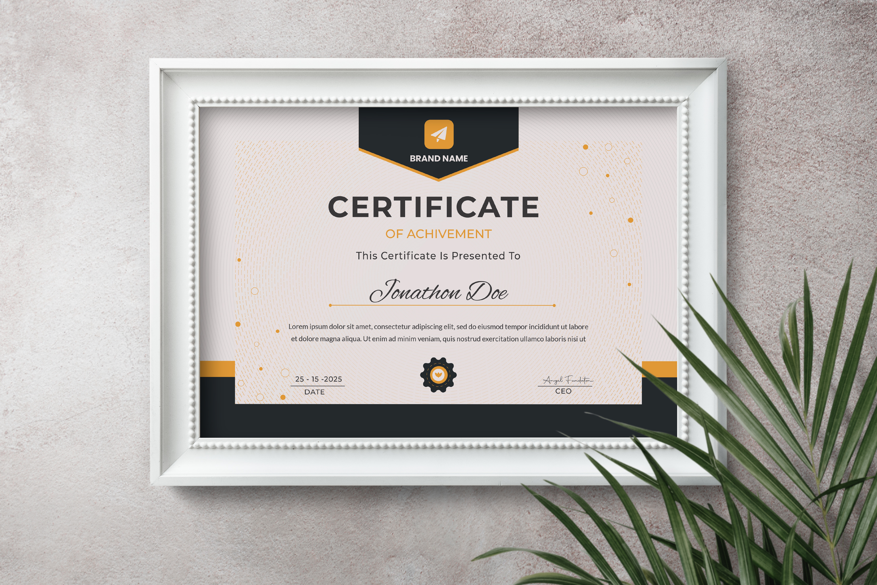 Example of Custom Institution Certificate Templates