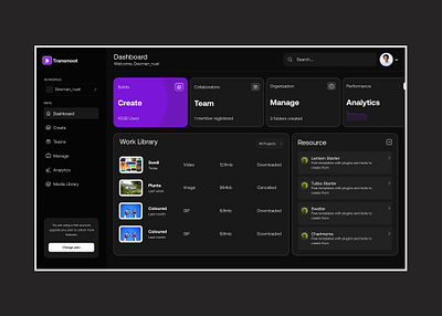Transmoot Dashboard UI branding graphic design motion graphics ui