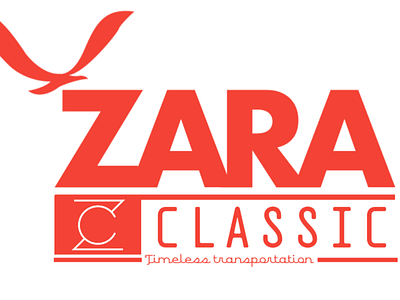 Zara Classic 3d branding graphic design logo