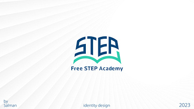 logo step academy design graphic design logo