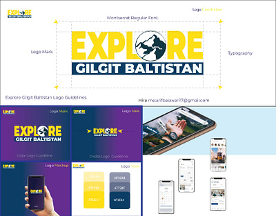 Explore Gilgit Baltistan 3d animation branding exploregilgitbaltistan graphic design logo motion graphics ui