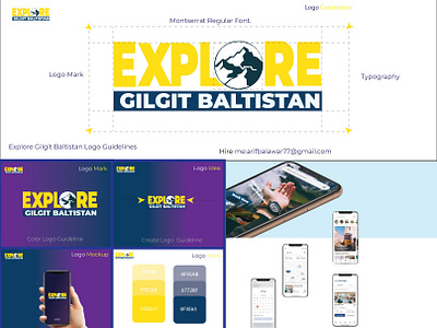 Explore Gilgit Baltistan 3d animation branding exploregilgitbaltistan graphic design logo motion graphics ui
