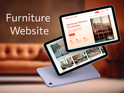 Furniture Website UI branding css design furniture home html illustration mockup store ui ux web web design web ui wireframe