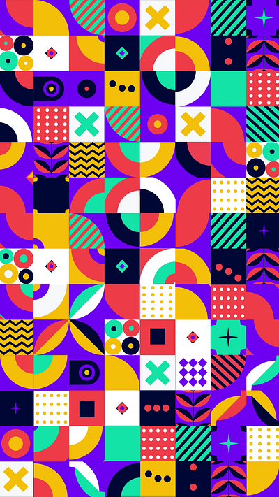 Color pattern 2danimation aftereffects animation art creative digitalart geometric geometricart illustration motiondesign motiongraphics pattern